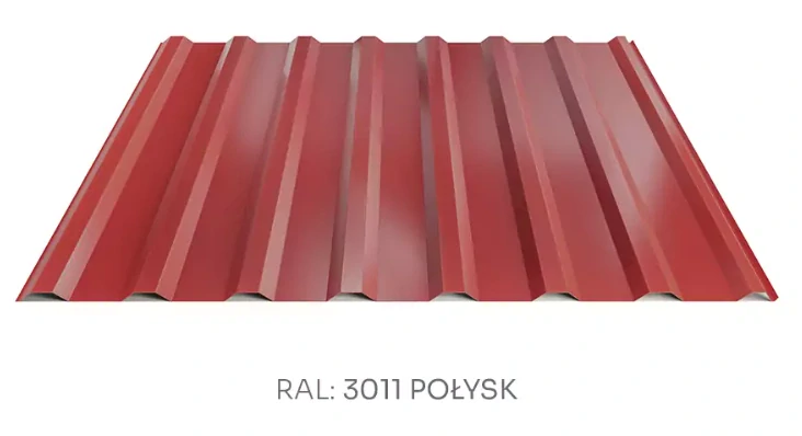 Trapézový plech Hornval T18 PE lesk 0,5 mm
