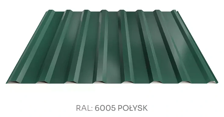 Trapézový plech Hornval T18 PE lesk 0,5 mm