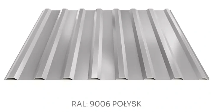 Trapézový plech Hornval T18 PE lesk 0,5 mm