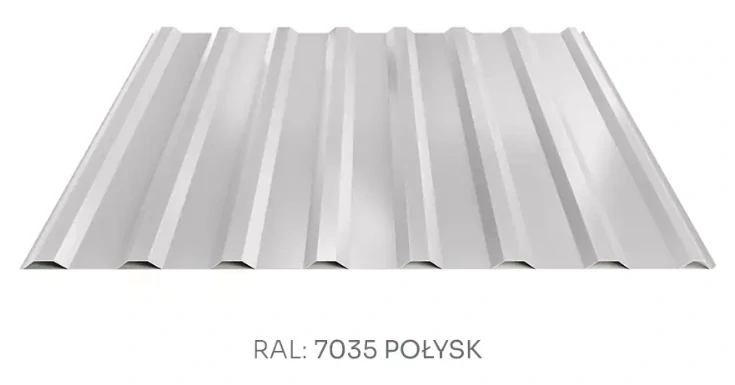 Trapézový plech Hornval T18 PE lesk 0,5 mm