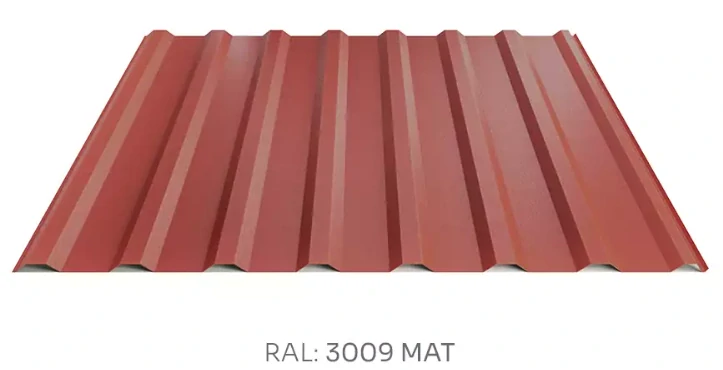 Trapézový plech Hornval T18 PE mat 0,5 mm