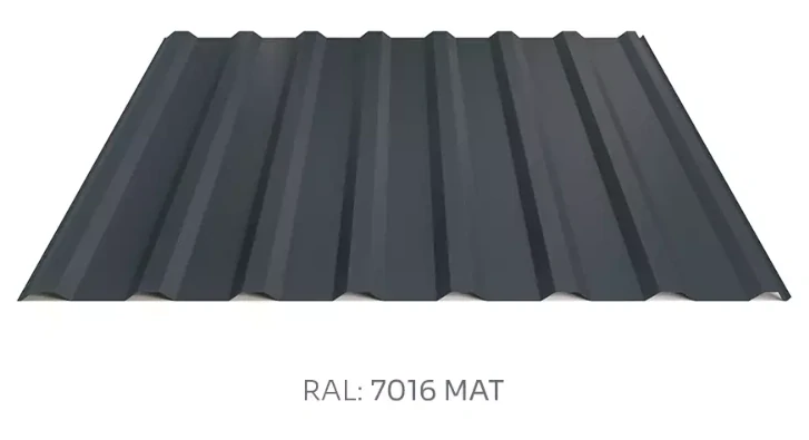 Trapézový plech Hornval T18 PE mat 0,5 mm