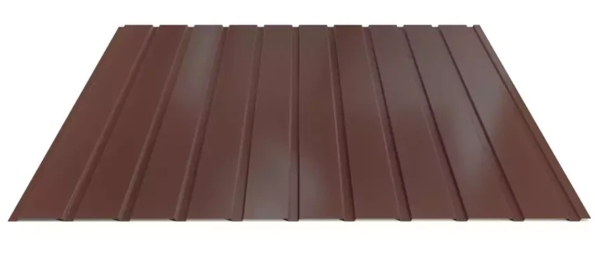 Trapézový plech Hornval E7 elevace PE lesk 0,45 mm