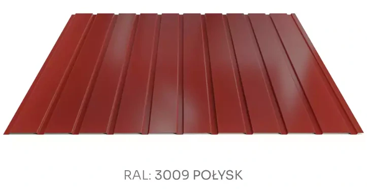 Trapézový plech Hornval E7 elevace PE lesk 0,5 mm
