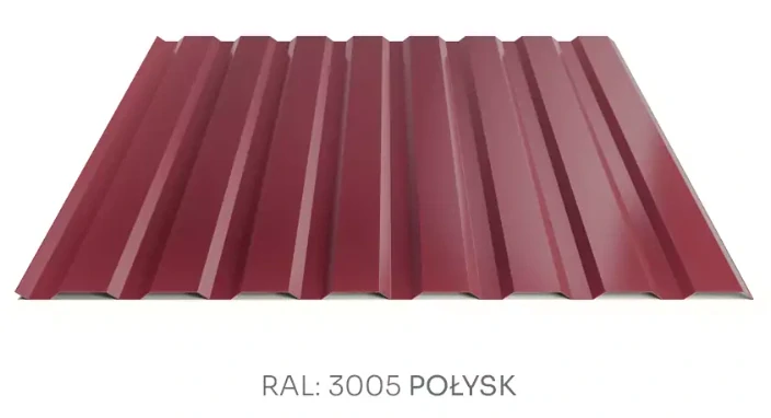 Trapézový plech Hornval E14 elevace PE lesk 0,5 mm