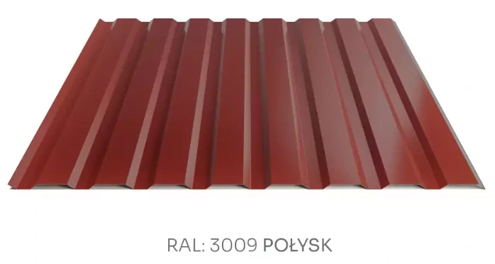 Trapézový plech Hornval E14 elevace PE lesk 0,5 mm