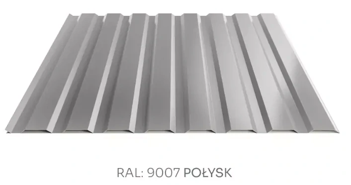 Trapézový plech Hornval E14 elevace PE lesk 0,5 mm