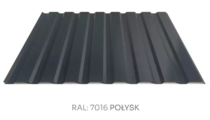 Trapézový plech Hornval E14 elevace PE lesk 0,55 mm