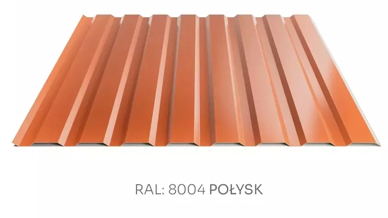 Trapézový plech Hornval E14 elevace PE lesk 0,55 mm