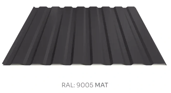 Trapézový plech Hornval E14 elevace PE mat 0,5 mm