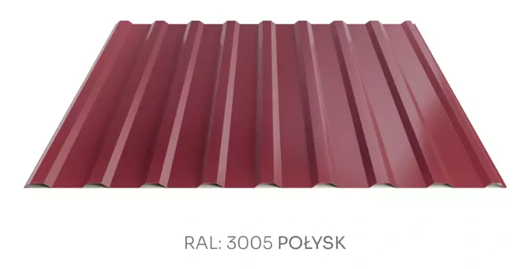 Trapézový plech Hornval T14 PE lesk 0,5 mm