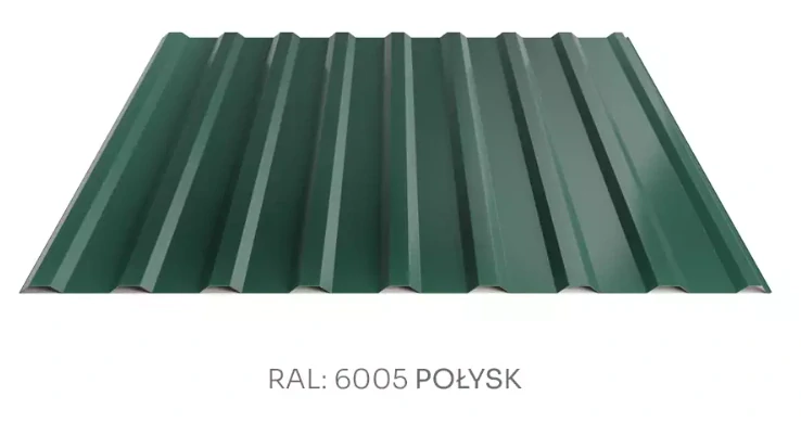 Trapézový plech Hornval T14 PE lesk 0,5 mm