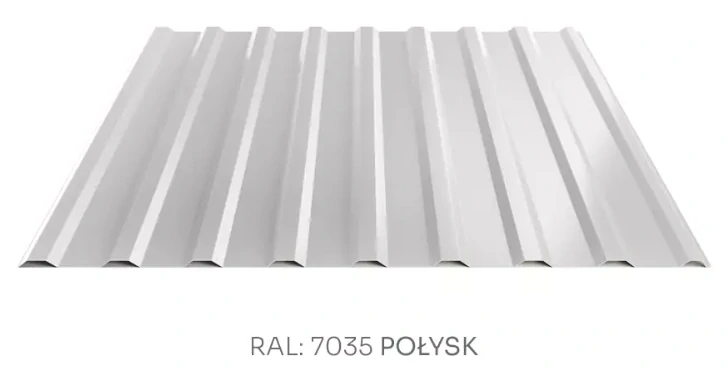 Trapézový plech Hornval T14 PE lesk 0,5 mm