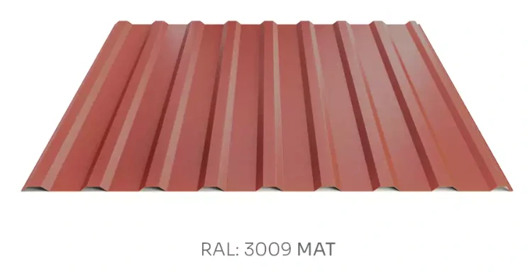 Trapézový plech Hornval T14 PE mat 0,5 mm