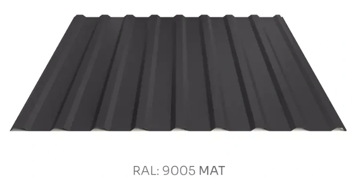 Trapézový plech Hornval T14 PE mat 0,5 mm