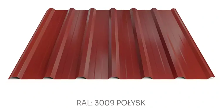 Trapézový plech Hornval T18 PLUS MAX PE lesk 0,5 mm RAL 3005
