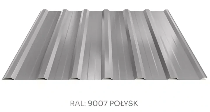 Trapézový plech Hornval T18 PLUS MAX PE lesk 0,5 mm RAL 3005