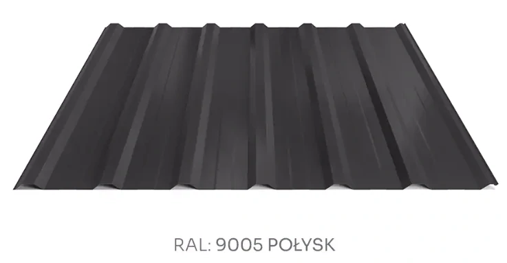 Trapézový plech Hornval T18 PLUS MAX PE lesk 0,55 mm