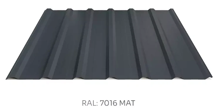 Trapézový plech Hornval T18 PLUS MAX PE mat 0,45 mm