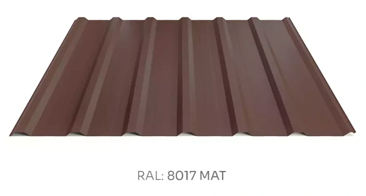 Trapézový plech Hornval T18 PLUS MAX PE mat 0,45 mm