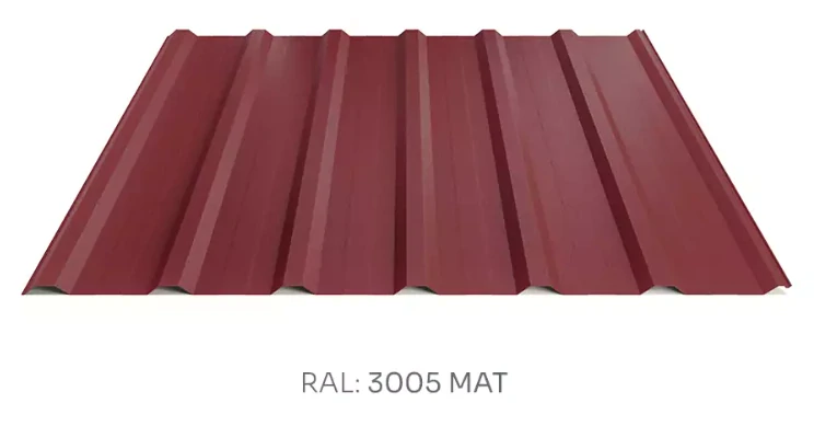 Trapézový plech Hornval T18 PLUS MAX PE mat 0,5 mm