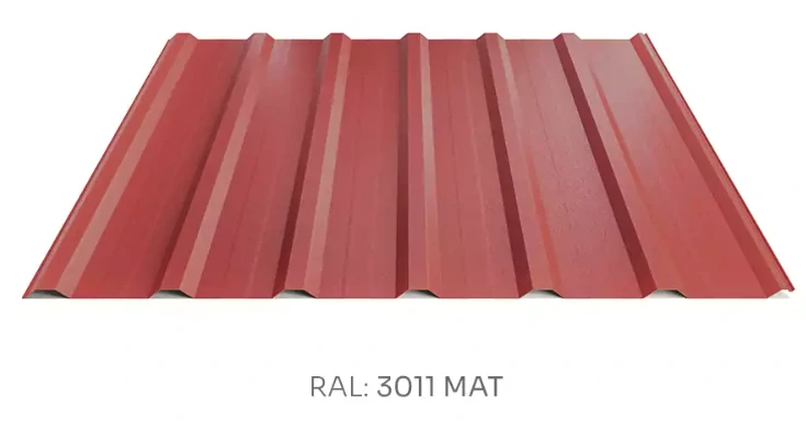 Trapézový plech Hornval T18 PLUS MAX PE mat 0,5 mm
