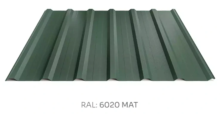 Trapézový plech Hornval T18 PLUS MAX PE mat 0,5 mm