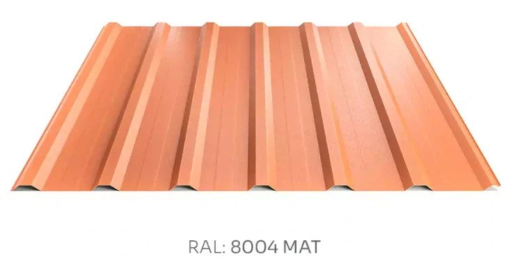 Trapézový plech Hornval T18 PLUS MAX PE mat 0,5 mm