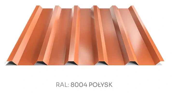 Trapézový plech Hornval T35 PE lesk 0,5 mm