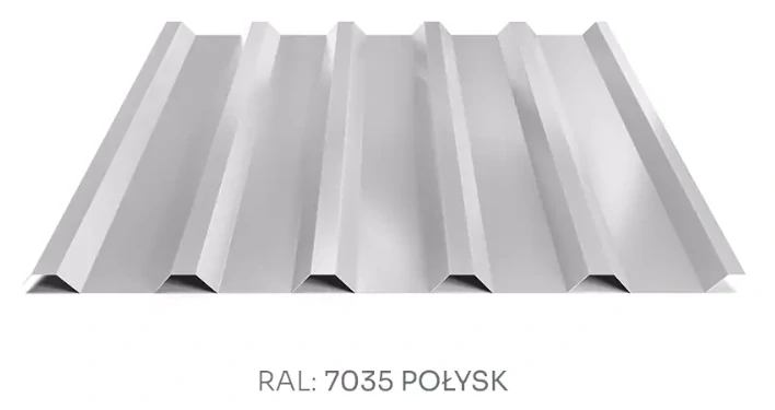 Trapézový plech Hornval T35 PE lesk 0,5 mm