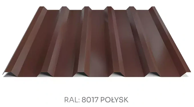 Trapézový plech Hornval T35 PE lesk 0,55 mm