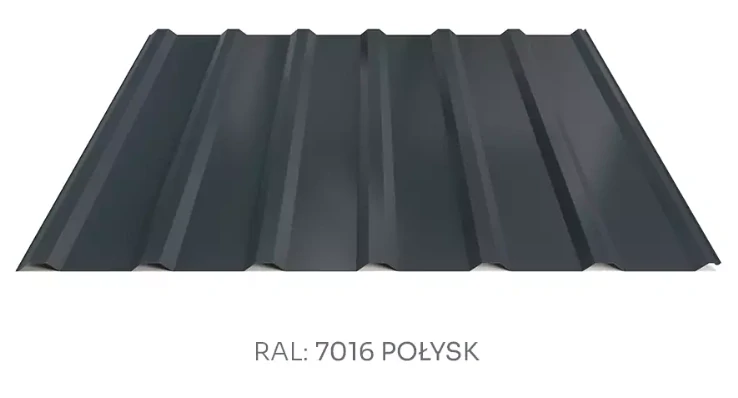 Trapézový plech Hornval T18 PLUS PE lesk 0,5 mm RAL 3005