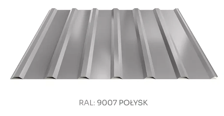 Trapézový plech Hornval T18 PLUS PE lesk 0,5 mm RAL 3005
