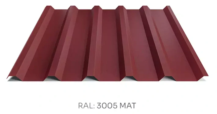 Trapézový plech Hornval T35 PE mat 0,5 mm
