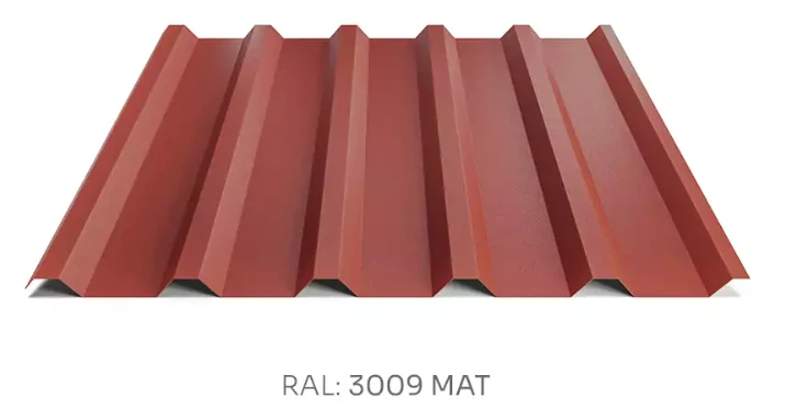 Trapézový plech Hornval T35 PE mat 0,5 mm