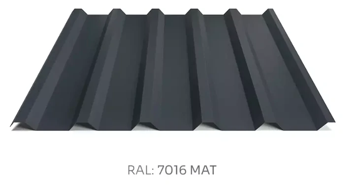 Trapézový plech Hornval T35 PE mat 0,5 mm