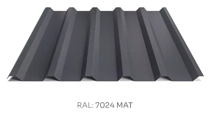 Trapézový plech Hornval T35 PE mat 0,5 mm