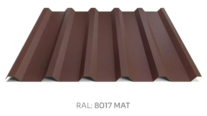 Trapézový plech Hornval T35 PE mat 0,5 mm