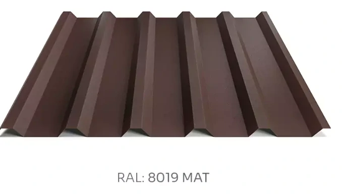 Trapézový plech Hornval T35 PE mat 0,5 mm