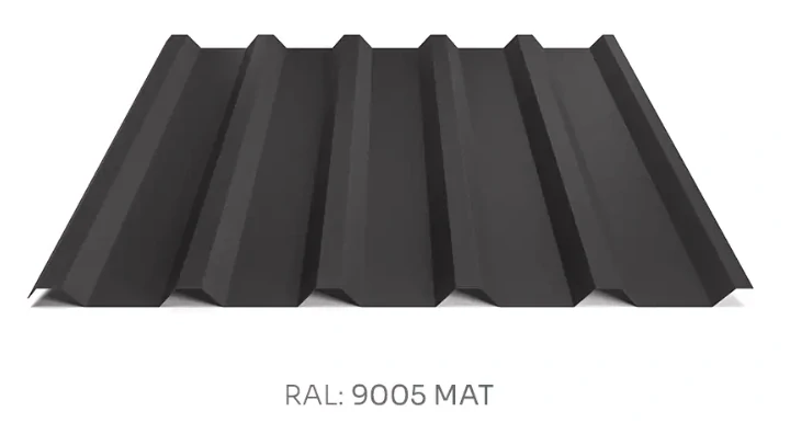 Trapézový plech Hornval T35 PE mat 0,5 mm