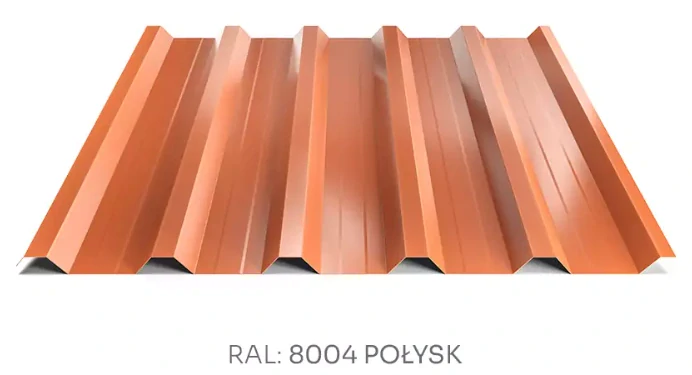 Trapézový plech Hornval T35 MAX PE lesk 0,5 mm