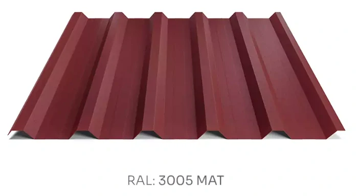 Trapézový plech Hornval T35 MAX PE mat 0,5 mm