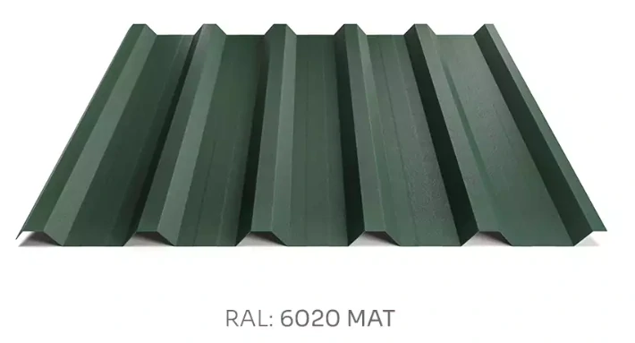 Trapézový plech Hornval T35 MAX PE mat 0,5 mm