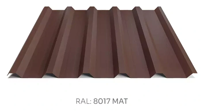 Trapézový plech Hornval T35 MAX PE mat 0,5 mm