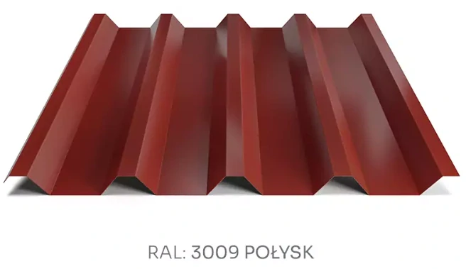Trapézový plech Hornval T55 PE lesk 0,5 mm
