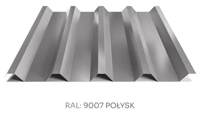 Trapézový plech Hornval T55 PE lesk 0,5 mm
