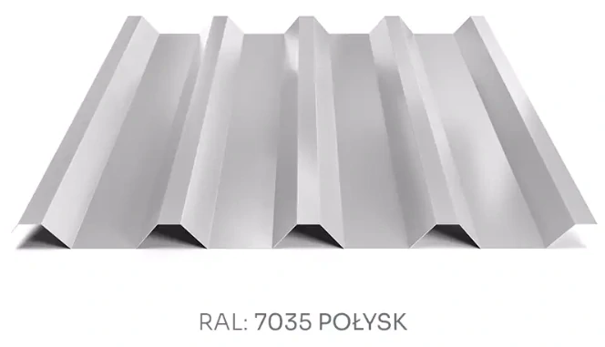 Trapézový plech Hornval T55 PE lesk 0,5 mm