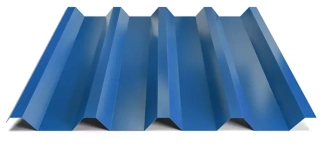 Trapézový plech Hornval T55 PE lesk 0,7 mm