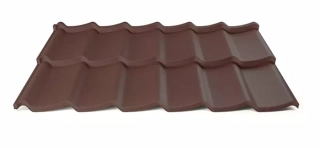 Modulová plechová střešní krytina Hornval H7 PE mat 0,5 mm