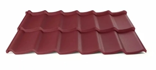 Modulová plechová střešní krytina Hornval H7 PE mat 0,55 mm